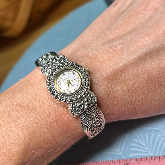 Geneva platinum spoon Like vintage watch - Picture 13 of 15